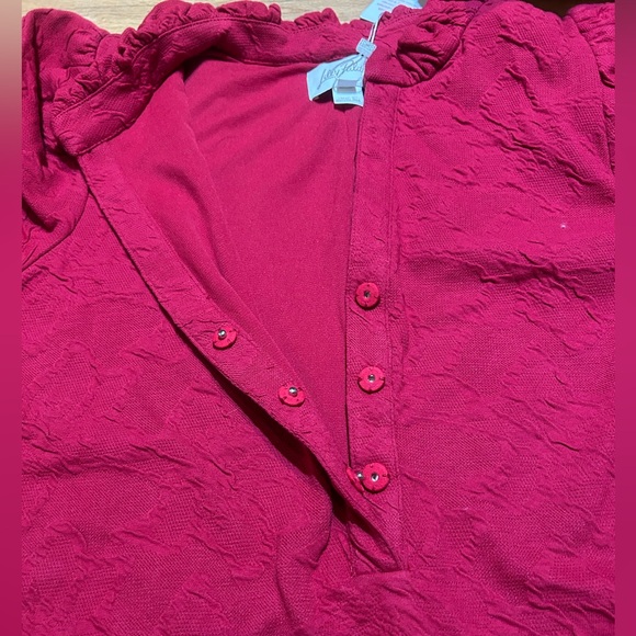 NWT Lilly Pulitzer Elsey Dress in Red Size L - Picture 7 of 9